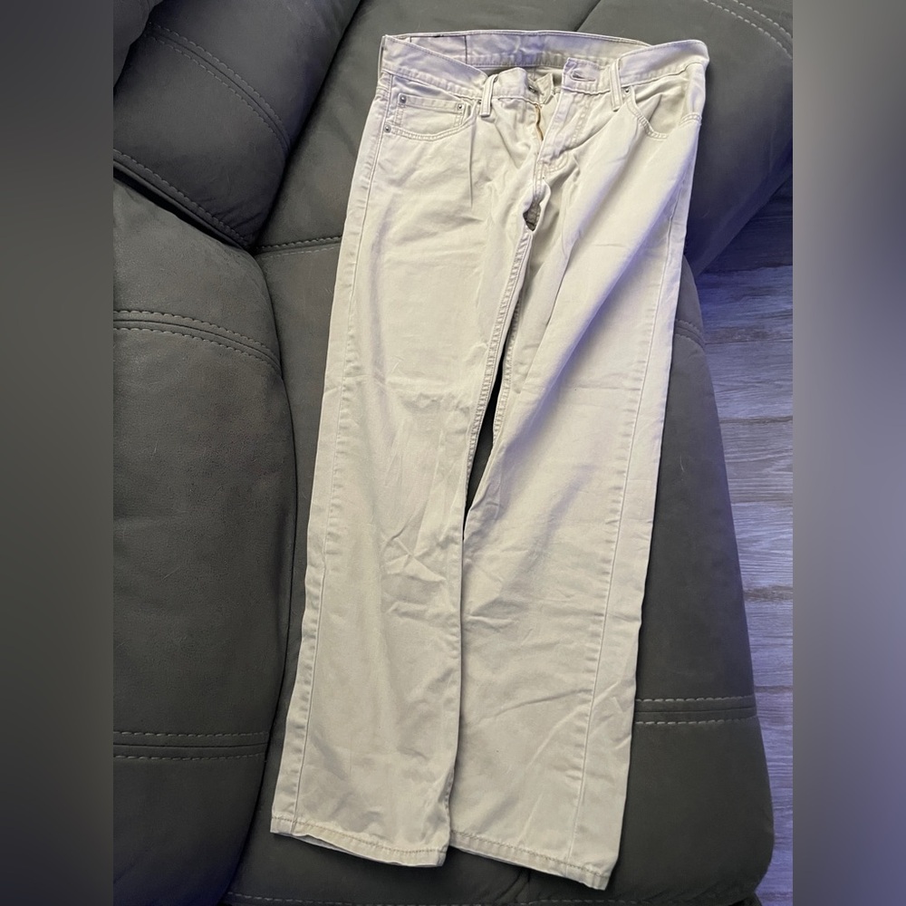 Levi's Tan Chinos Classic Cotton Blend